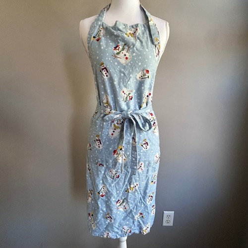 Crate barrel snowman apron - barrel,